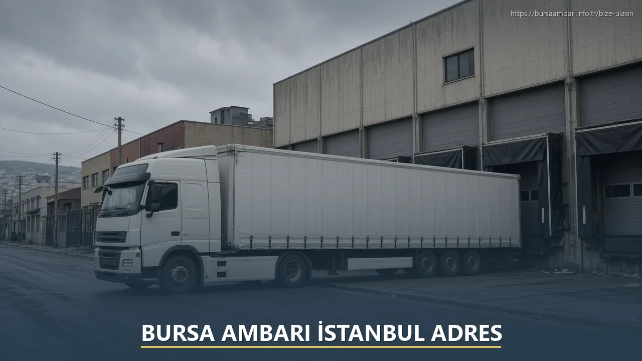 Bursa Ambarı İstanbul Adres